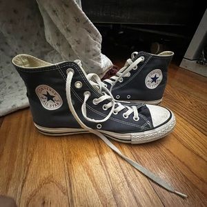 Midnight blue converse